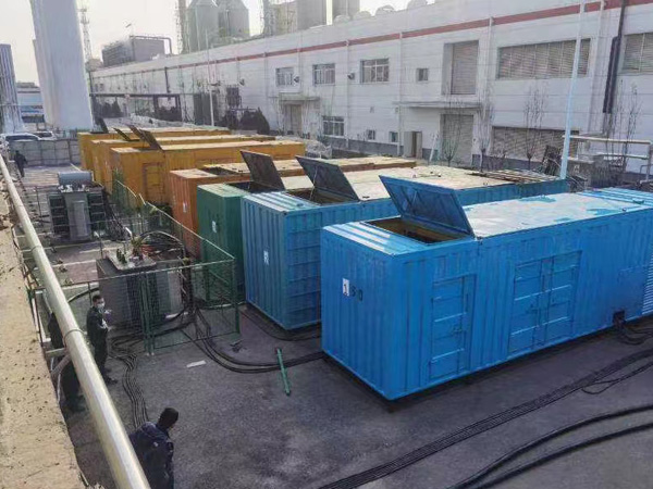 云浮柴油发电机出租案例展示